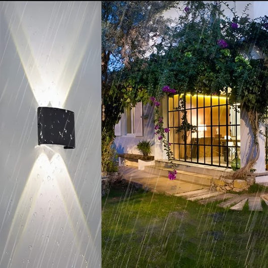 4 Way Outdoor Waterproof Wall Light