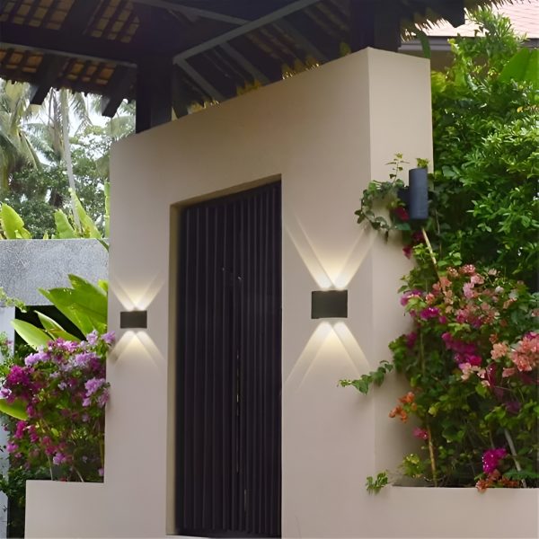 4 Way Outdoor Waterproof Wall Light