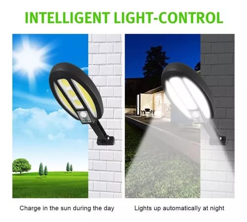 Solar Sensor Street Lamp For Outdoor Home & Garden