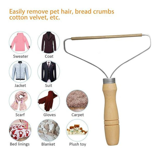 Double-sided Portable Manual Lint Remover