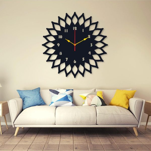 3d Wooden Bird Wall Clock Home Decor